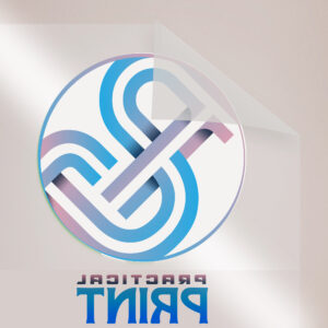 Transparent Vinyl with Selective White – Mirror Printed