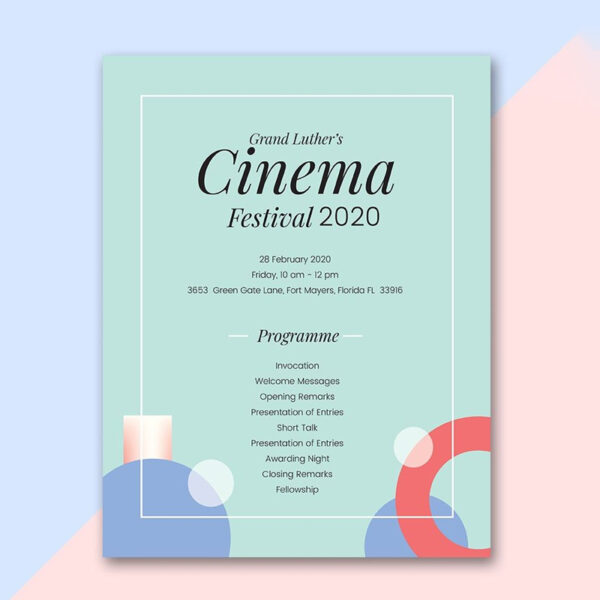 Event Programme Printing