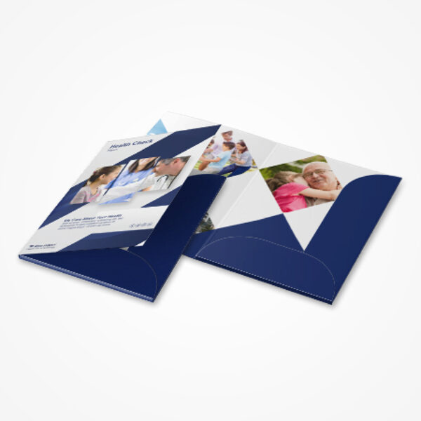 Short run presentation folder