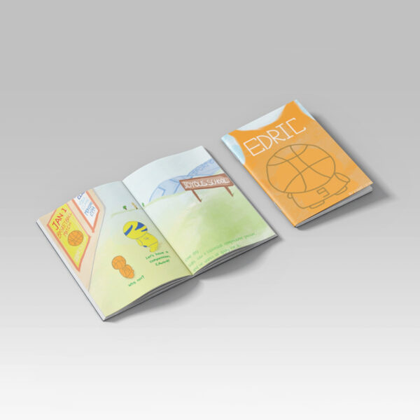 Stapled booklet