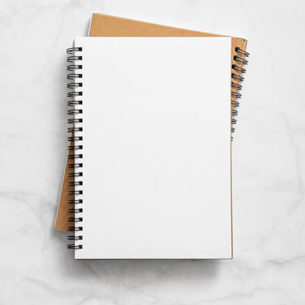 A5 wiro bound booklet