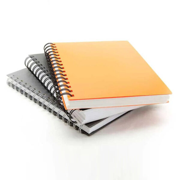 A6 wiro bound booklet