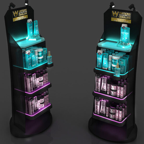 Rigid display stand